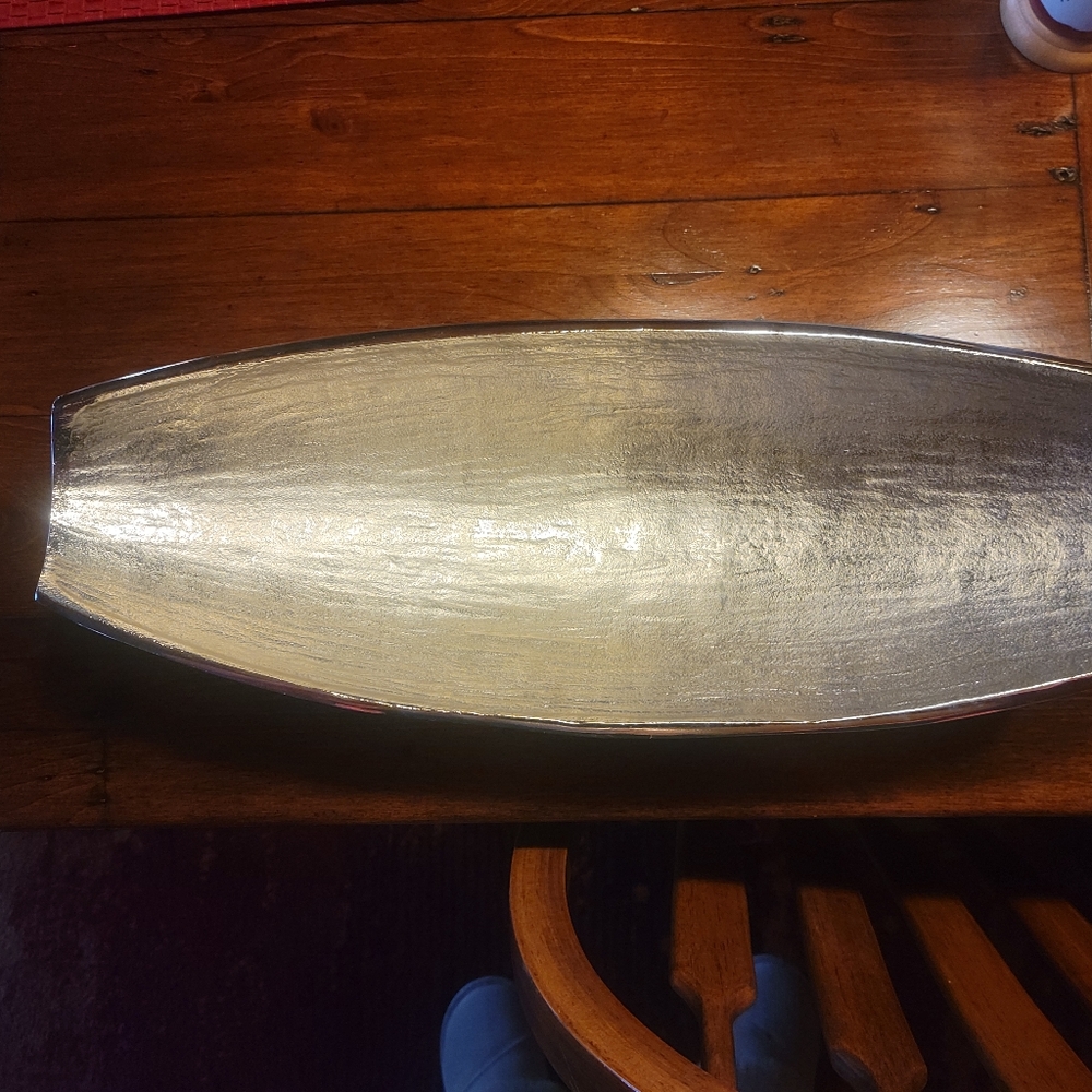 Crate & Barrel Allegra centerpiece bowl